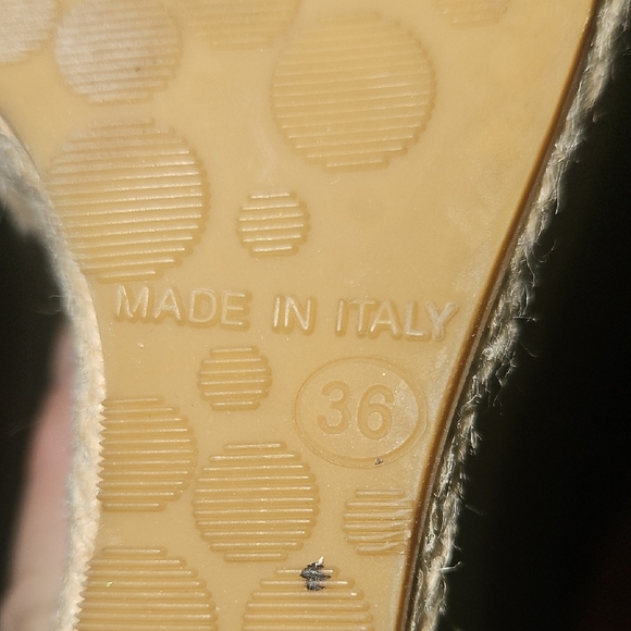 Jimmy Choo Black Espadrille Wedges - Picture 7 of 8